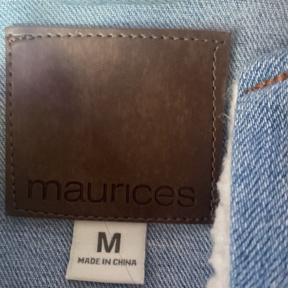 Maurice’s Sherpa jean jacket - Picture 3 of 3